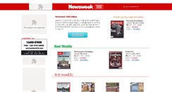 Desktop Screenshot of newsweekasia.kr